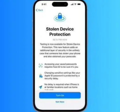 三伏潭镇苹果授权维修店分享被盗设备保护功能开启方法 