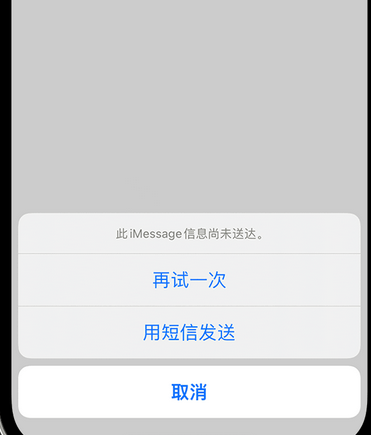 三伏潭镇apple维修iPhone上无法正常发送iMessage信息