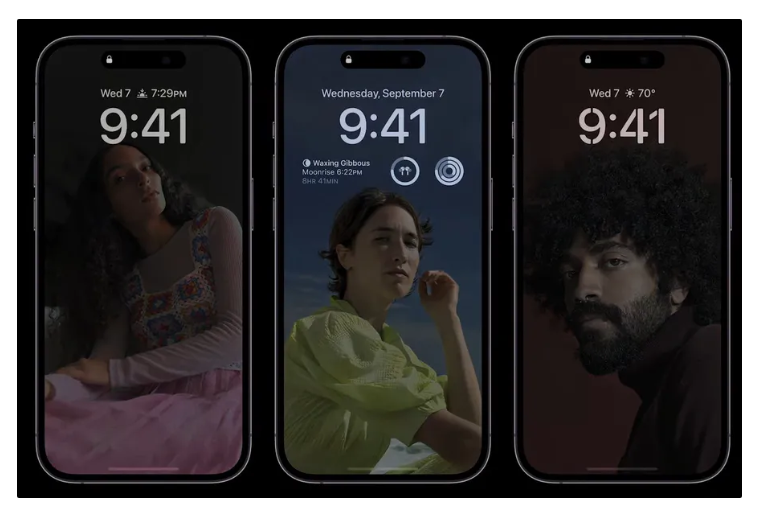 三伏潭镇苹果14维修分享 iPhone 14 Pro 全天候显示功能有什么用 