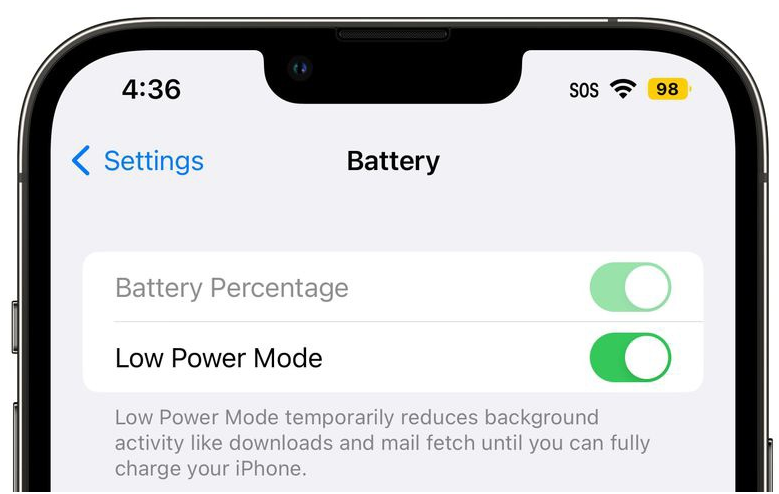 三伏潭镇苹果手机维修分享iOS 16 Beta 6电池百分比显示和Beta 5有什么不同 
