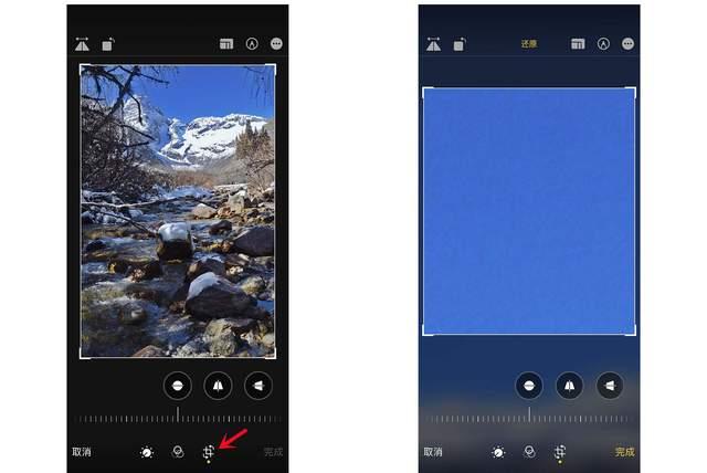三伏潭镇苹果手机维修分享iPhone手机如何使用裁剪功能隐藏照片 