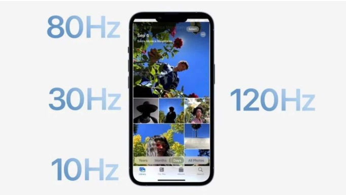 三伏潭镇苹果14维修分享iPhone 14有高刷吗 