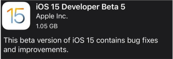 三伏潭镇苹果手机维修分享如何升级到iOS15.0 beta5 
